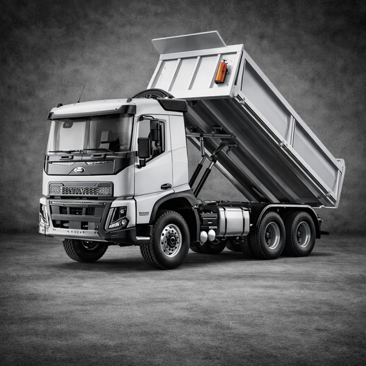 VOLVO FMX Dump Truck E115-003 | Premium Remote Control Volvo FMX Dump Truck Model