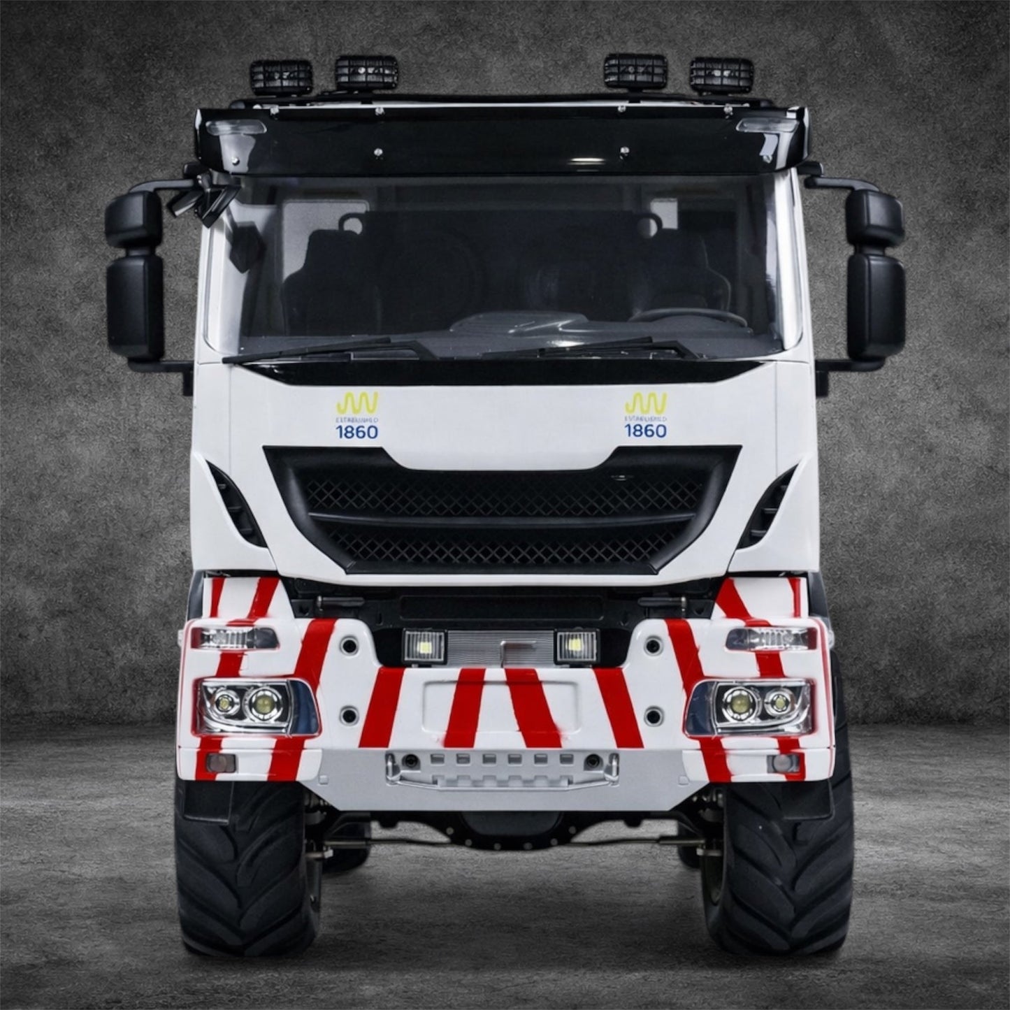 4x4 1/14 RC Hydraulic Dumper Trucks Metal Remote Control Dump Car Tipper Models