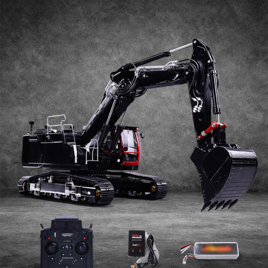 LESU 1:14 Scale Remote Control Hydraulic Diggers RTR AOUE LR945 Excavator 3-Arm