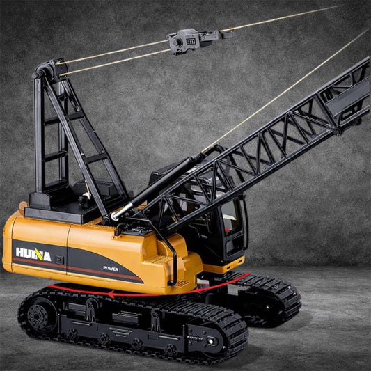 HUINA 572 15CH RC 114 Construction Crane Truck Tower Excavator Model Car Toy | Realistic Remote Control Crane