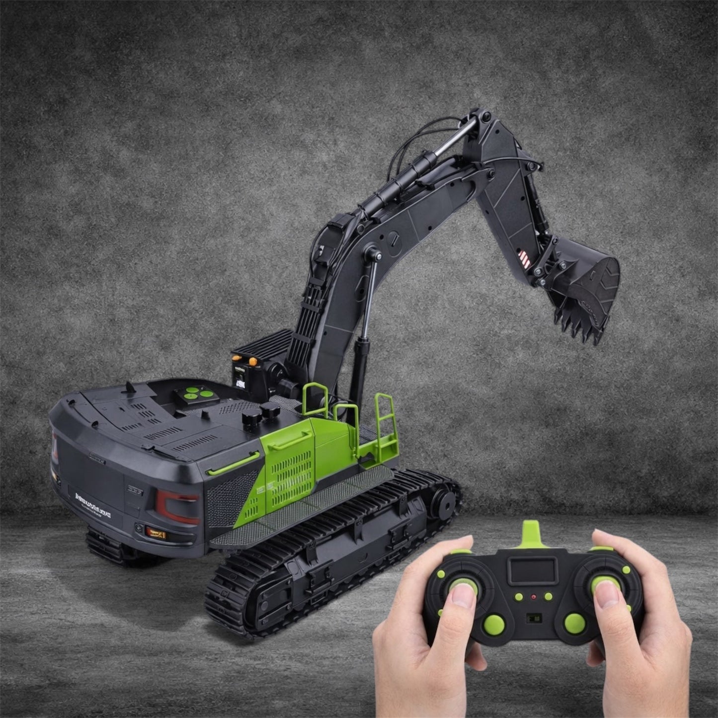 RC Excavator, 114 RC Engineering - Channel Remote Control Simulated Excavator | Durable and Realistic Model