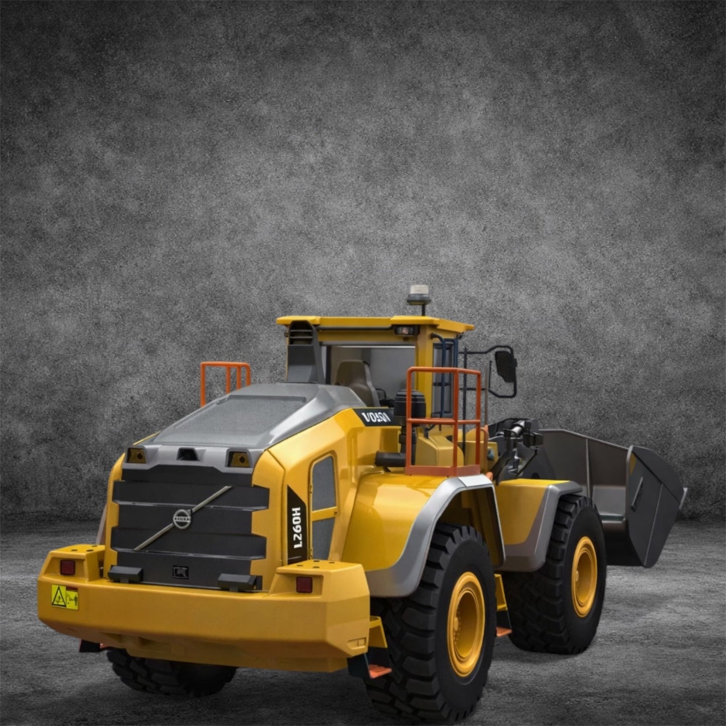 Toy Car 116 RC Full Metal Loader Excavator | Electric Remote Control Construction Vehicle