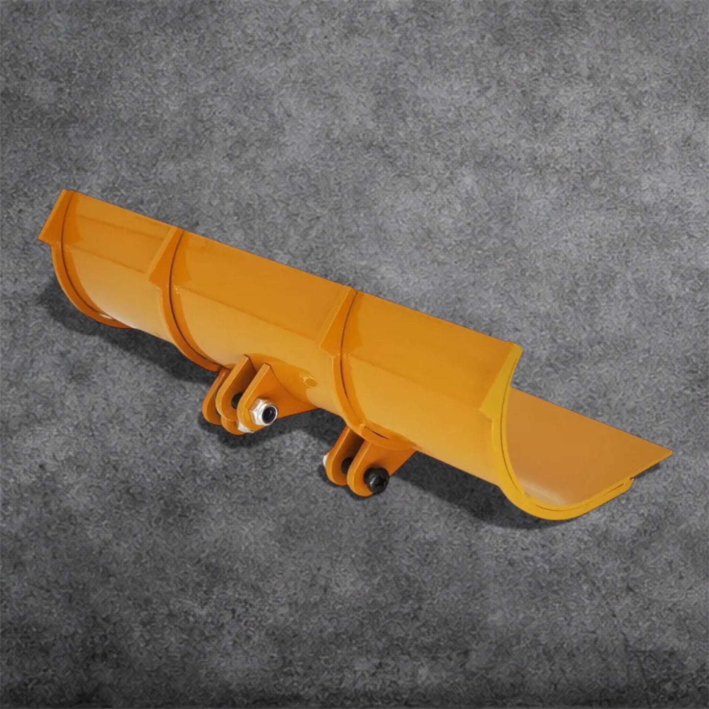 New Snow Plow for Huina 1583 RC Wheel Loader Black Yellow Upgrade Parts | Premium Snow Plow Attachment for RC Wheel Loaders