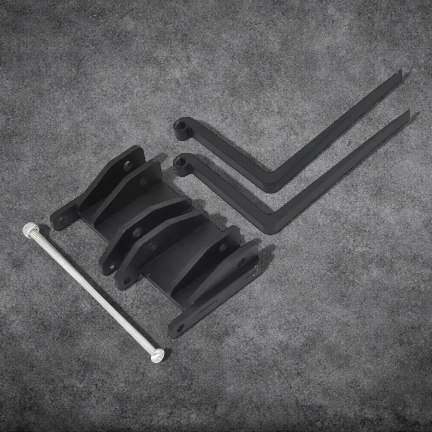 New Metal Quick Hitch Fork Attachment for Huina 1583 Loader RC Upgrade Parts | Premium Metal Fork Attachment for RC Excavator