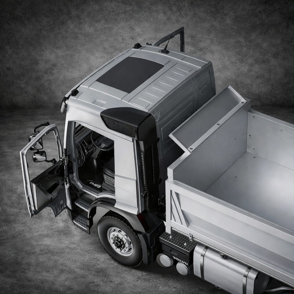 VOLVO FMX Dump Truck E115-003 | Premium Remote Control Volvo FMX Dump Truck Model