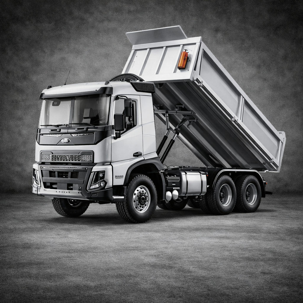 VOLVO FMX Dump Truck E115-003 | Premium Remote Control Volvo FMX Dump Truck Model
