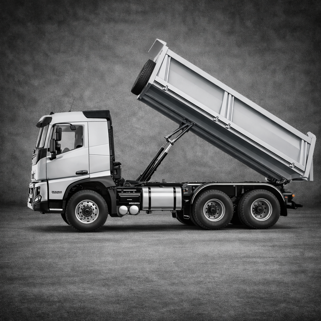 VOLVO FMX Dump Truck E115-003 | Premium Remote Control Volvo FMX Dump Truck Model