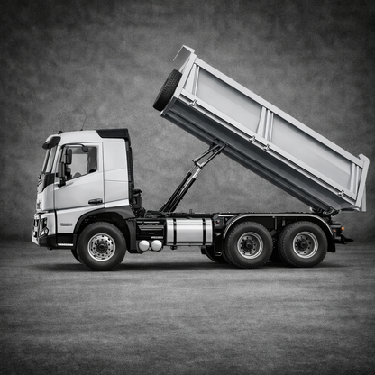 VOLVO FMX Dump Truck E115-003 | Premium Remote Control Volvo FMX Dump Truck Model