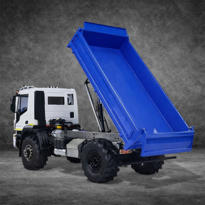 4x4 1/14 RC Hydraulic Dumper Trucks Metal Remote Control Dump Car Tipper Models