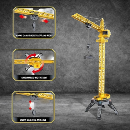 New Huina 1585 RC Tower Crane 12CH 1:14 Construction Machinery RTR Toy USA Stock