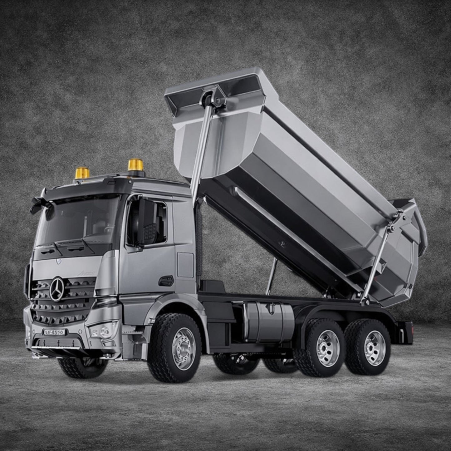 Mercedes-Benz Arocs Dump Truck E590-003 | Premium Remote Control Dump Truck Model