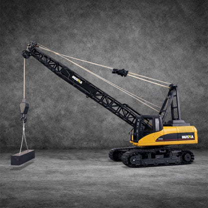HUINA 572 15CH RC 114 Construction Crane Truck Tower Excavator Model Car Toy | Realistic Remote Control Crane