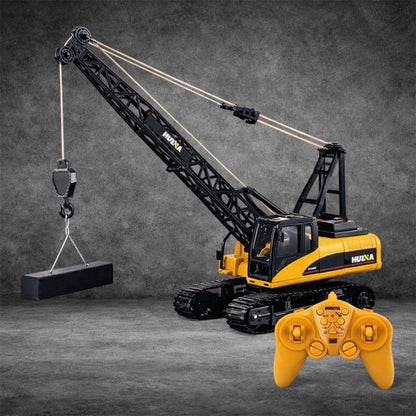 HUINA 572 15CH RC 114 Construction Crane Truck Tower Excavator Model Car Toy | Realistic Remote Control Crane