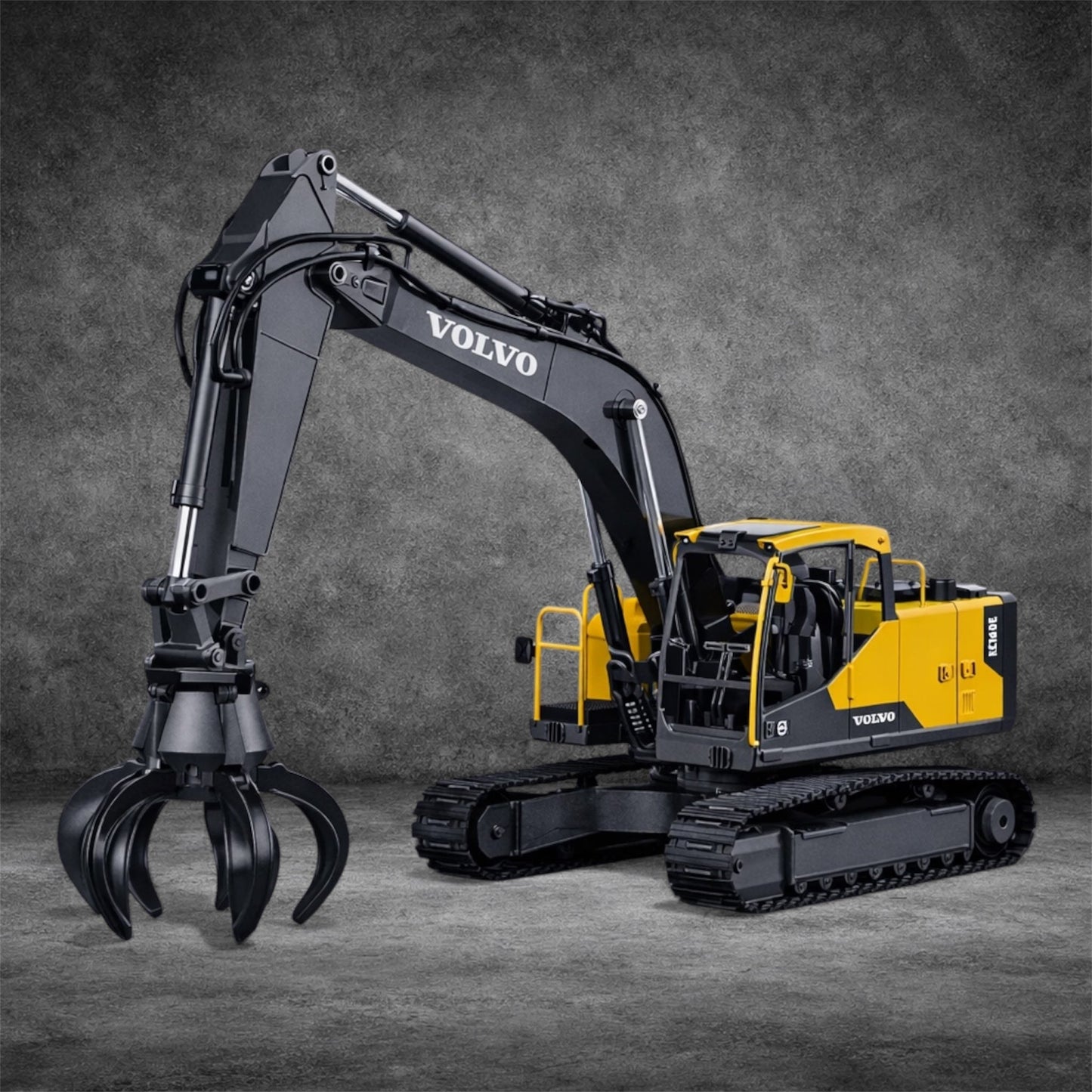 Double E VOLVO RC Fully Functional Excavator E598-003 | Realistic Remote Control Construction Vehicle