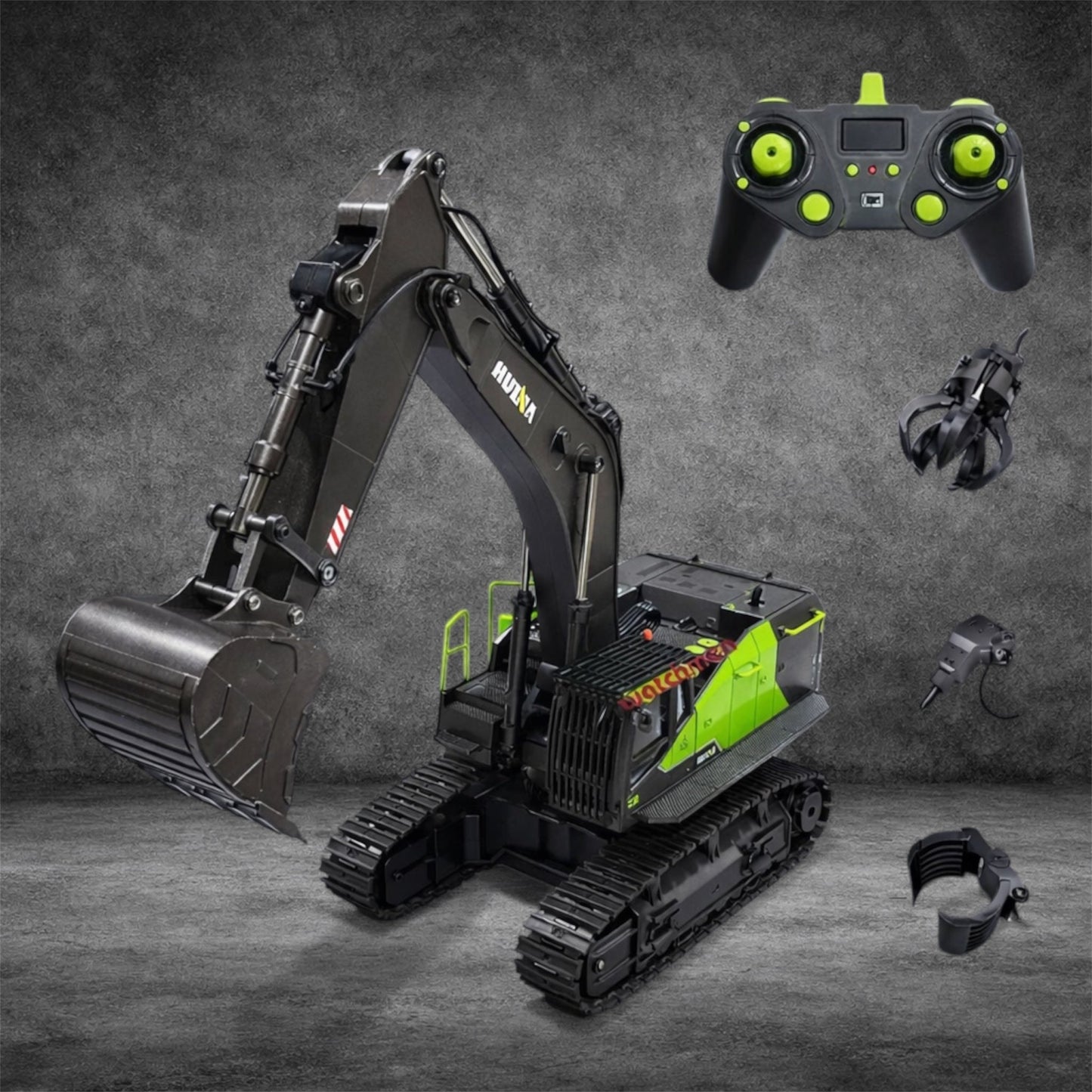 RC Excavator, 114 RC Engineering - Channel Remote Control Simulated Excavator | Durable and Realistic Model