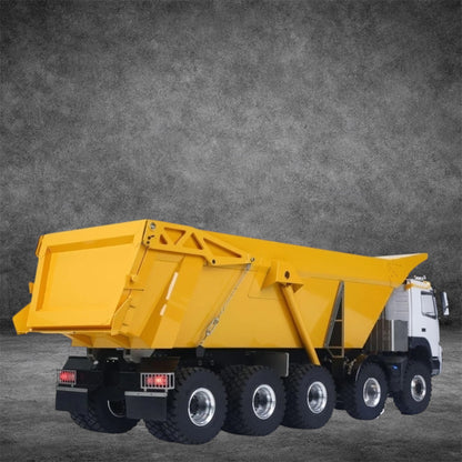 US Stock 219 3Speed RTR 114 Hydraulic Dump Metal RC Truck 10X10 10X6 RC Tipper | Realistic Remote Control Hydraulic Dump Truck