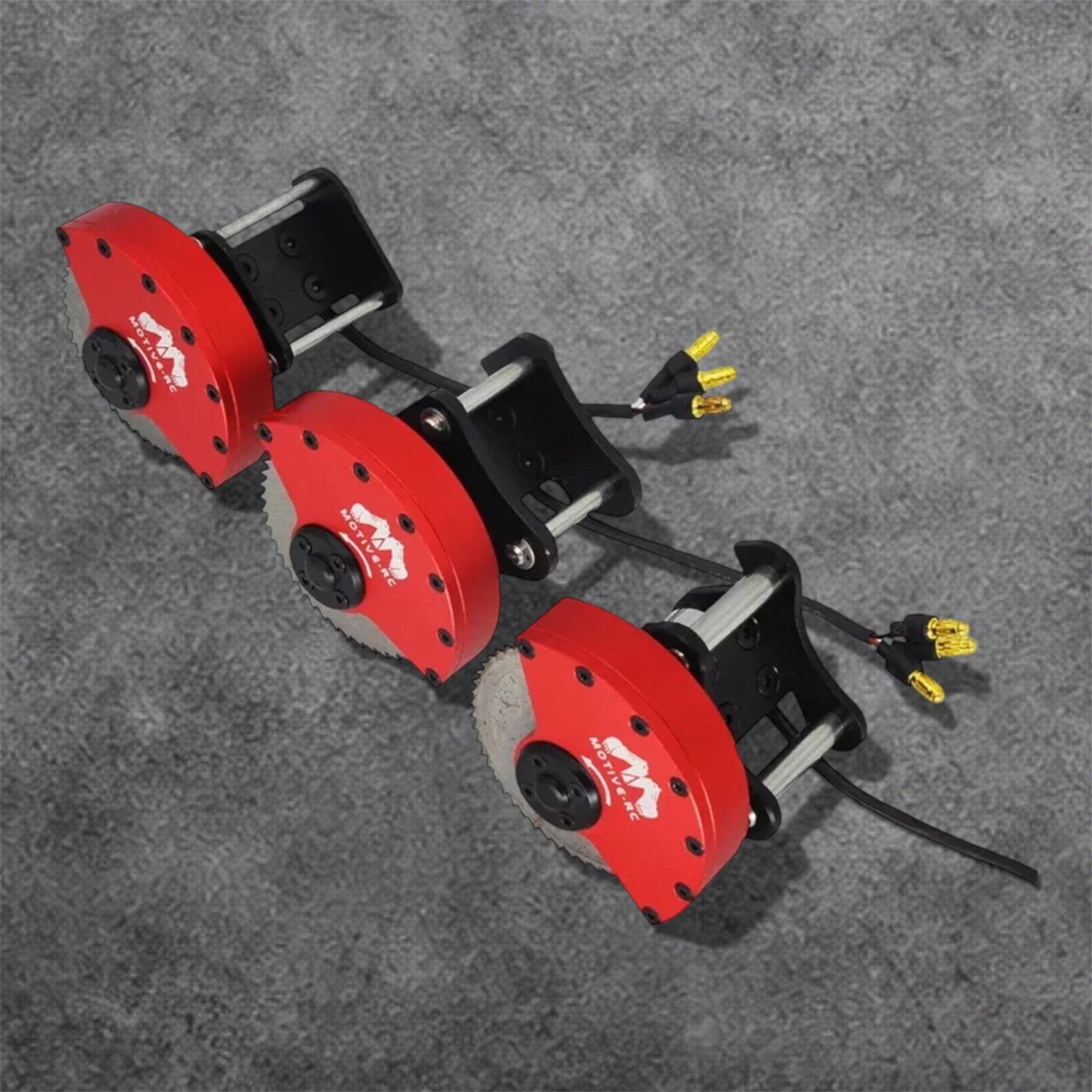 Metal Electric Cutting Disc Saw For Double E Kabolite HUINA 1580 1599 EC160E RC | Premium RC Excavator Cutting Tool Upgrade