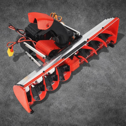 RC Metal Snowplow 3D Printed Snow Blower Shovel Lift Turbine for Tamiya RC Car | Premium Snow Removal Accessory for RC Cars