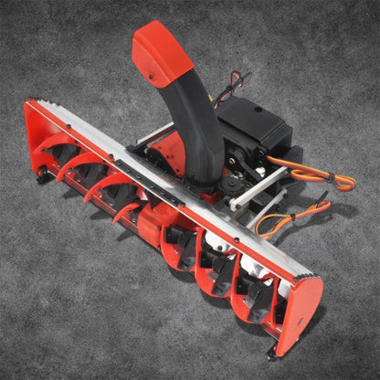 RC Metal Snowplow 3D Printed Snow Blower Shovel Lift Turbine for Tamiya RC Car | Premium Snow Removal Accessory for RC Cars