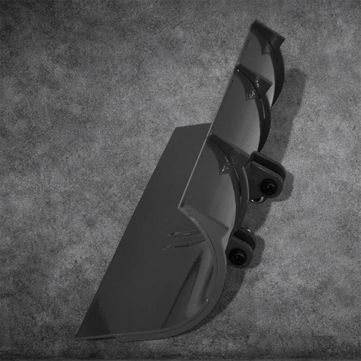 New Snow Plow for Huina 1583 RC Wheel Loader Black Yellow Upgrade Parts | Premium Snow Plow Attachment for RC Wheel Loaders