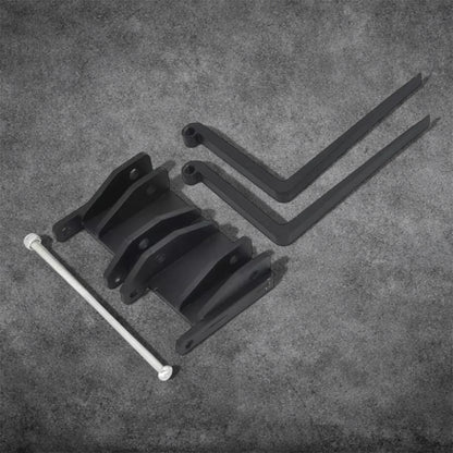 New Metal Quick Hitch Fork Attachment for Huina 1583 Loader RC Upgrade Parts | Premium Metal Fork Attachment for RC Excavator